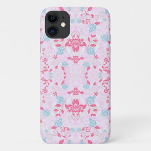 Case-Mate iPhone Case Curieux motif floral pastel coloré