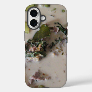 Coques iPhone 16 Curry vert thaïlandais [แ ก ง เ ขี ย ว  de la ห] .