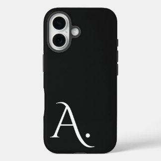 Coques iPhone 16 Custom with Initial Name
