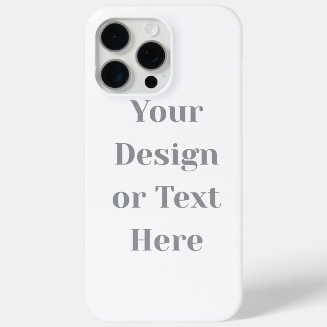 Coques Case-Mate iPhone Customizable Your Design or Text Here Personalized (Verso)