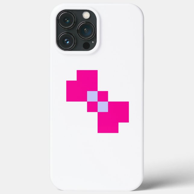 Coques Case-Mate iPhone Cute 8 bits Pixel Bow (Verso)