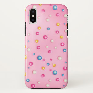 Case-Mate iPhone Case Cute arc-en-ciel arrose bleu Girly Sweet