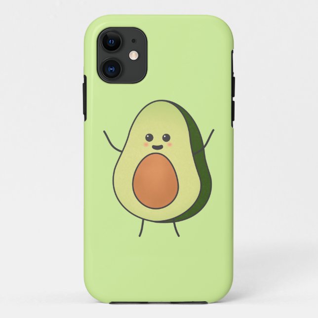 Coques Case-Mate iPhone Cute Avocado (Dos)