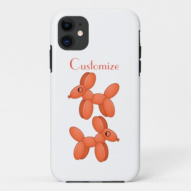 Coques Case-Mate iPhone Cute Balloon Chien Thunder_Cove (Dos)