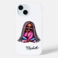 Cute Black Girl Art