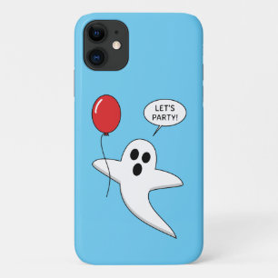 Case-Mate iPhone Case Cute Cartoon Ghost with Red Balloon