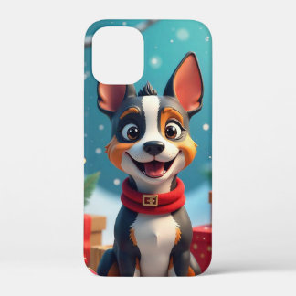 Case-Mate iPhone Case 🎄🐶 Cute Christmas Cartoon Puppy Cozy Festive