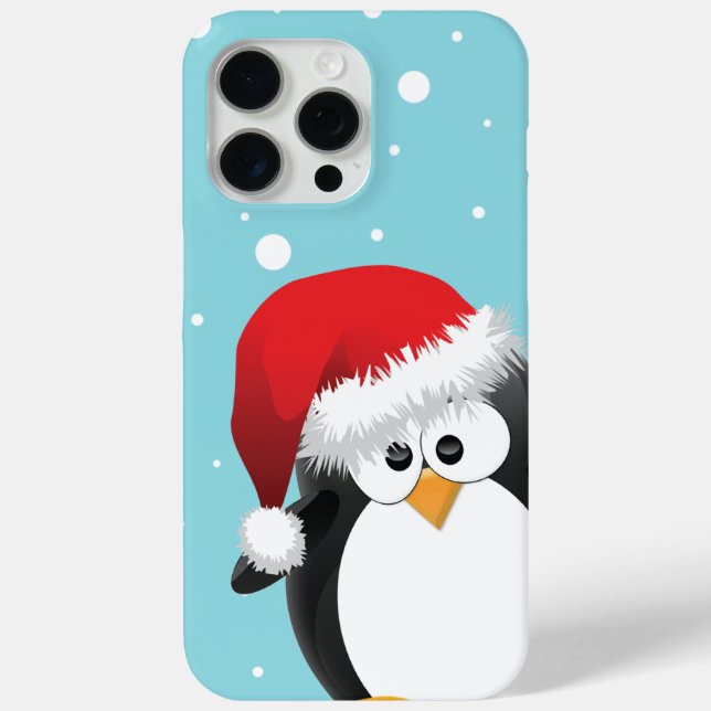 Coques Case-Mate iPhone Cute Christmas Penguin (Verso)