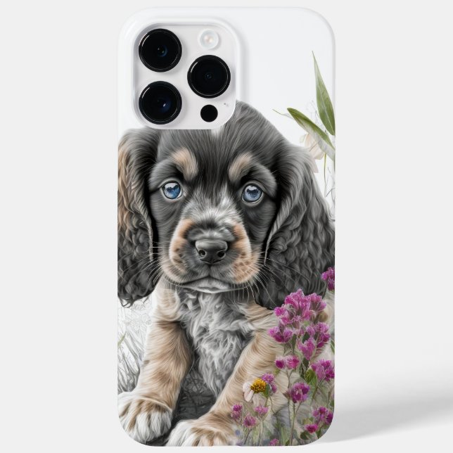 COQUES Case-Mate iPhone CUTE COCKER COCKER SPANIEL PUPPING CHIEN (Verso)