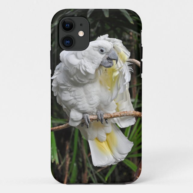 Coques Case-Mate iPhone Cute cocketiel blanc (Dos)