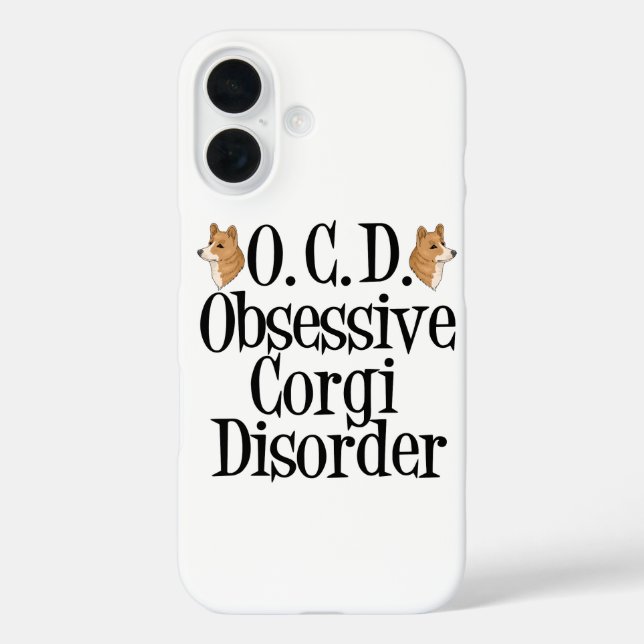 Coques Case-Mate iPhone Cute Corgi (Verso)