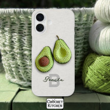Cute Cottagecore Crochet Avocado Nom