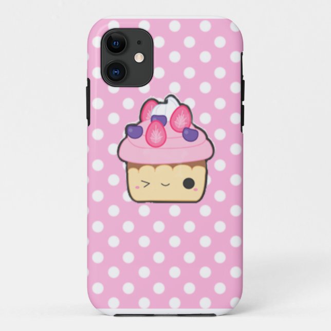 Coques Case-Mate iPhone Cute cupcake Iphone mariez (Dos)