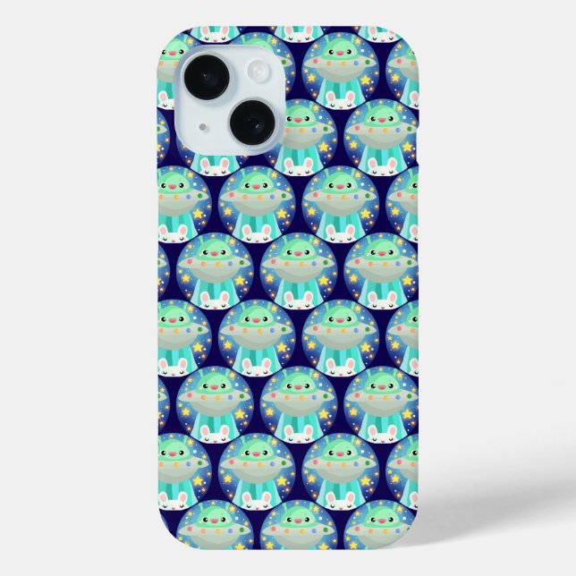 Coques Case-Mate iPhone Cute Espace Créature Et Lapin Lapin Lapin (Verso)