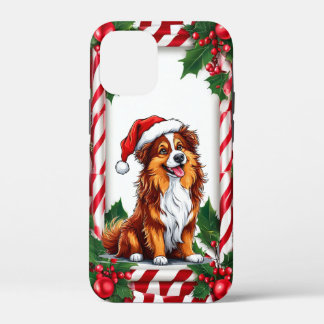 Case-Mate iPhone Case ❄️🐶 Cute Festive Puppy Christmas Magic Cozy 🎄✨🎁