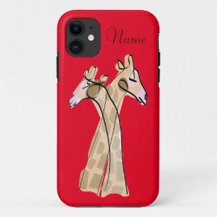 Case-Mate iPhone Case Cute Giraffe Couple Thunder_Cove
