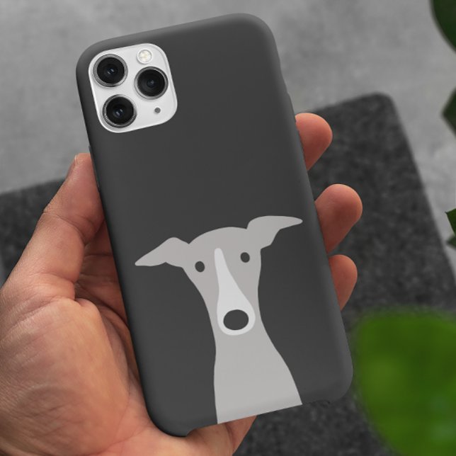Coques Case-Mate iPhone Cute Greyhound italien Greyhound ou Whippet Chien (Créateur téléchargé)