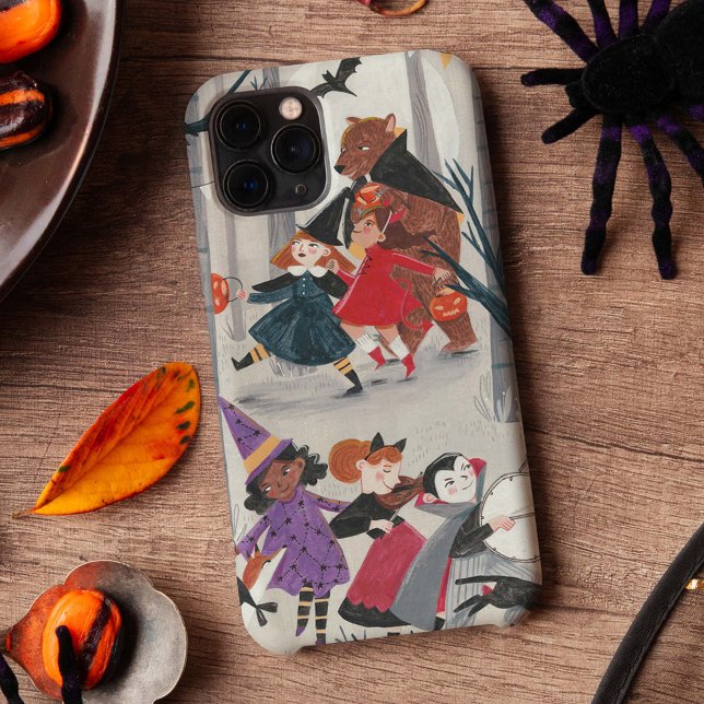 Coques Case-Mate iPhone Cute Halloween enfants costume tour et traiter par (Créateur téléchargé)