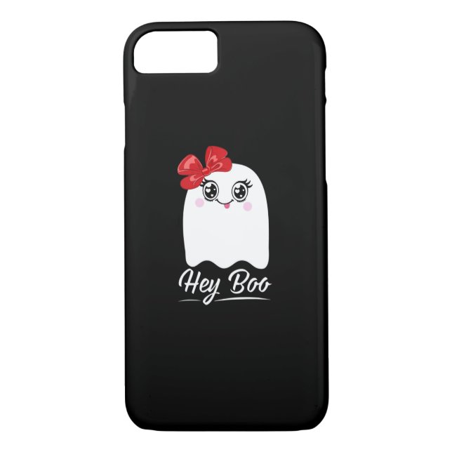 Coques Case-Mate iPhone Cute Hey Boo Halloween (Dos)