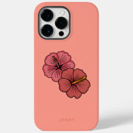 Coque Pour Pour iPhone 14 Pro Max Cute hibiscus motif