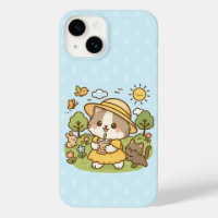 Cute Kawaii Chat Bubble Thé Enfants Filles Enfants