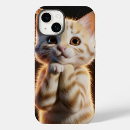 Coque Pour iPhone 14 cute kitten