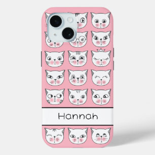 Coque Pour iPhone 15 Cute Kitties