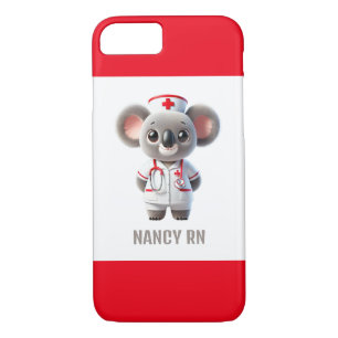 Case-Mate iPhone Case Cute Koala infirmière de l'ours avec stéthoscope r