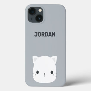 Case-Mate iPhone Case Cute Little Cat avec nom personnalisé