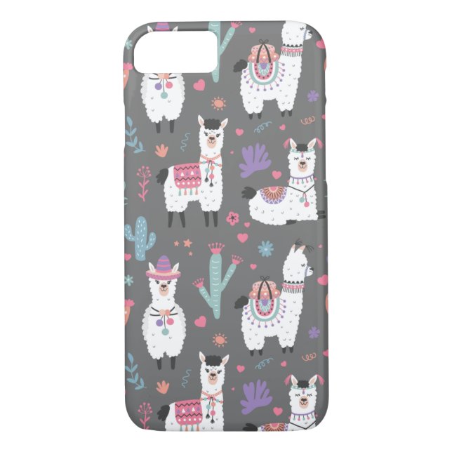 Coques Case-Mate iPhone Cute Llamas (Dos)