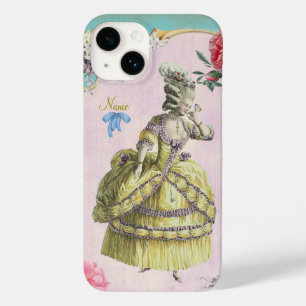 Coque Pour iPhone 14 Cute Marie Antoinette (Plus d'options) - Coque-Mat