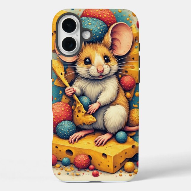 Coques Case-Mate iPhone Cute Mouse iPhone / iPad case (Verso)