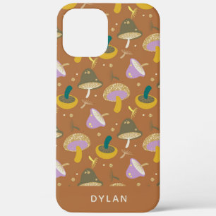 Case-Mate iPhone Case Cute Mushroom Motif Automne Or Personnalisé