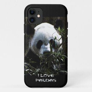 Etui iPhone Case-Mate Cute Ours Panda avec savoureux Feuilles Bambou