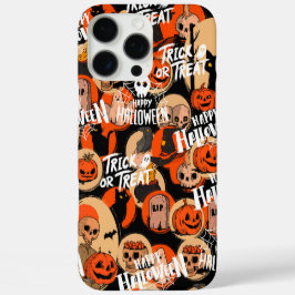 Coques iPhone 16 Pro Max Cute & Scary Halloween Spooky vibes