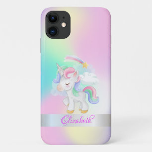 Case-Mate iPhone Case Cute Unicorn Holographic Ombre