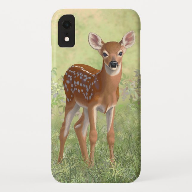 Coques Case-Mate iPhone Cute Whitetail Fawn (Dos)