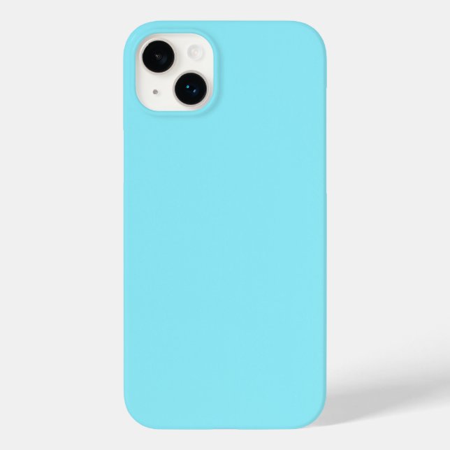 Coques Case-Mate iPhone Cyan Abstrait Arrière - plan (Verso)