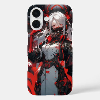 Coques iPhone 16 Cyber-guerrier
