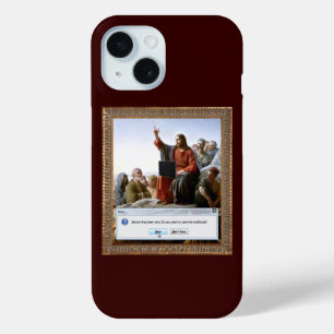 Coque Pour iPhone 15 Cyber Sermon drôle