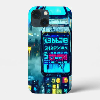 Case-Mate iPhone Case Cyberpunk Éffrayant futuriste Steampunk Flip-Phone