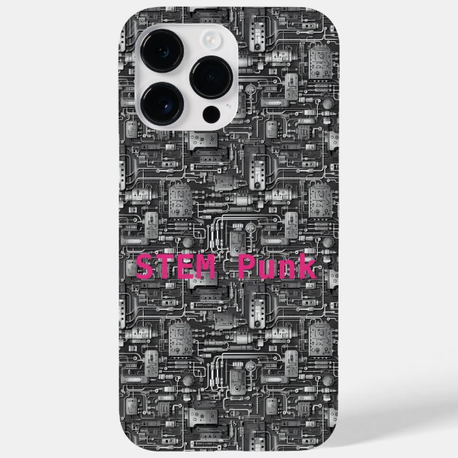 Coques Case-Mate iPhone Cyberpunk PCB Electronics Circuit Board Motif (Verso)