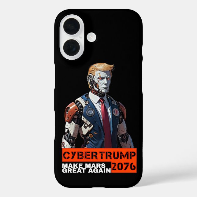 Coques Case-Mate iPhone CyberTrump 2076 | Rendre la grandeur de Mars (Verso)