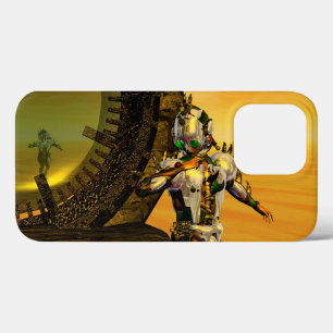 Etui iPhone 13 Pro CYBORG TITAN, DÉSERT HYPERION Science-fiction Scif