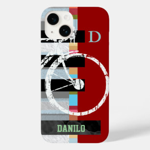 Coques Pour iPhone cycle/vélo, bandes et nom