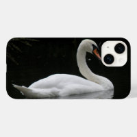 Cygne blanc gracieux
