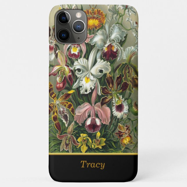Coques Case-Mate iPhone Cymbidiums d'orchidées tropicales Oncidiums Fleurs (Dos)