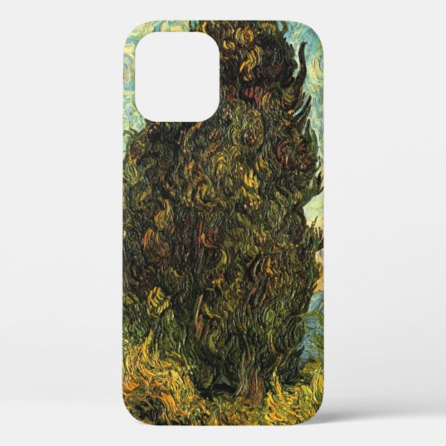 Coques Case-Mate iPhone Cyprès par Vincent van Gogh (Verso)