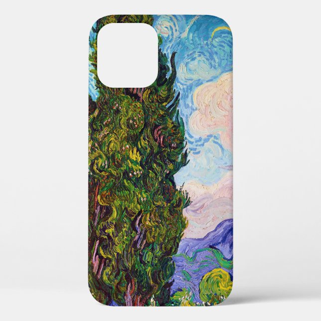Coques Case-Mate iPhone Cyprès, Van Gogh (Verso)