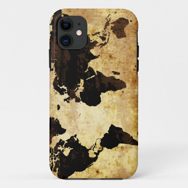 Coques Case-Mate iPhone d-world map (Dos)